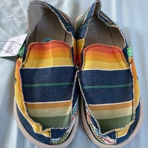 Sanuk Lil Donny Funk Girls size 6